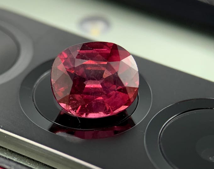 2.98ct. Natural purple pink rhodolite | Africa | 8.7x7.5 | natural purple pink Rhodolite gemstone | Gemstone | Gem | jewelry #1143