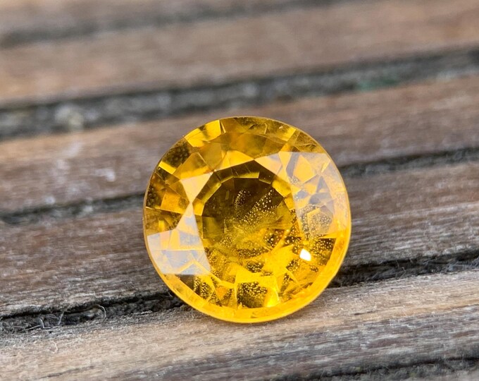 1.71ct YELLOW SAPPHIRE | Natural yellow Sapphire | Africa | Heated BE | jewelry | gemstone | Gemstone | Gem | Jewelry #1080