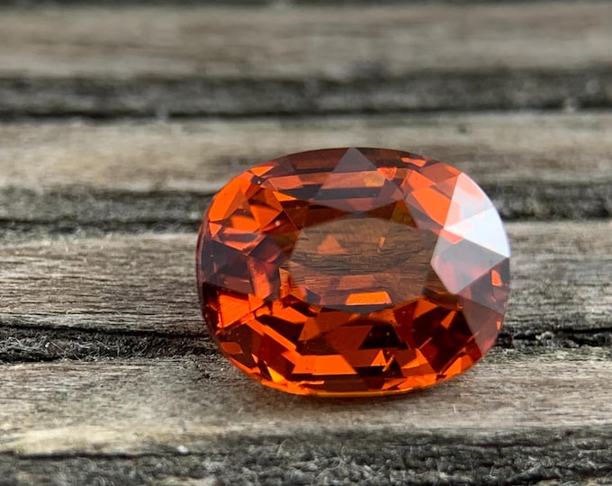 2.58ct Fine Mandarin Garnet | VVS | Nigeria | Natural Spessartine Garnet | Gemstone | Jewelry | Jewelry #2042