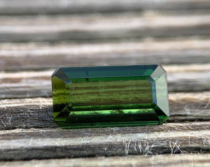 2.33ct. Natural Green Tourmaline | 10.4x5.5 | Green tourmaline | Mozambique | Gemstone | Faceted | gemstone | jewelry | Verdelith #947