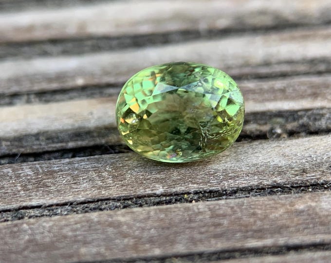 1.46 ct. natural chrome tourmaline | 7.3x5.7 | Mozambique | natural chrome tourmaline | gemstone | jewelry | gemstone | gem #806