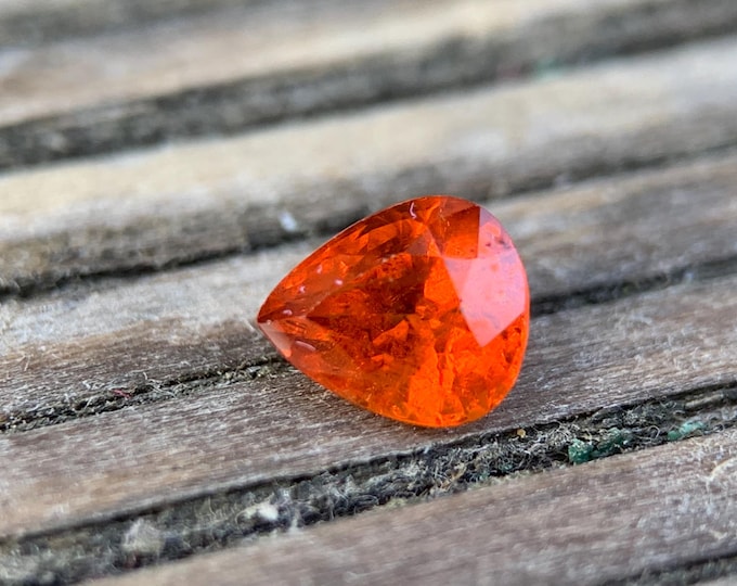 1.24 ct. Fanta Garnet Spessartine | Nigeria | 6.5x5.5 | Spessartine Fanta Garnet | Gemstone | gemstone | jewelry | gem jewelry #1410