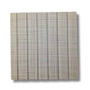 Slat Wall Panels | Custom Sizes in Primed, White Oak, or Walnut | 3D Wall Cladding for Wainscoting & Tambour Paneling