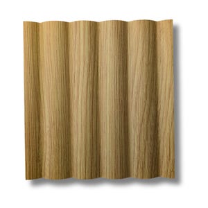 Reeded Wall Panels – 1-1/2&quot; Wide Reeds | 3D Tambour Wall Paneling | Paintable, Wood Tones, Stone & Linen 3DL Finishes | Wall Cladding