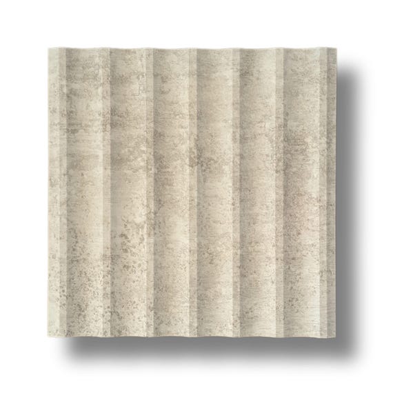 3D Fluted Wall Panels – 1" Wide Flutes | Wood Grain, Stone, Linen, Paintable MDF | Feature Walls, Wainscoting & Accent Paneling, Scalloped