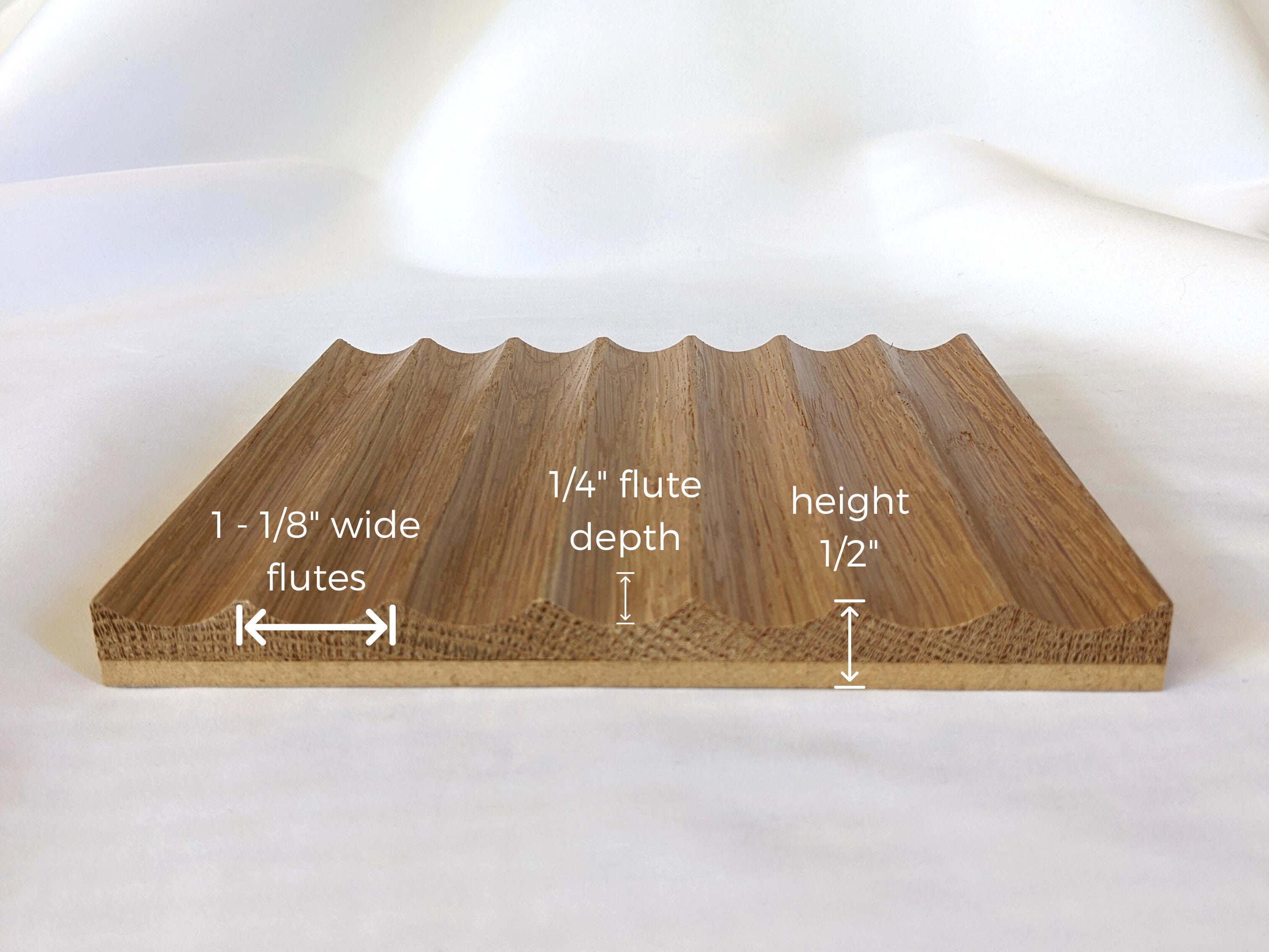 Fluted Wall Panels Scalloped Wall Paneling Primed or White Etsy