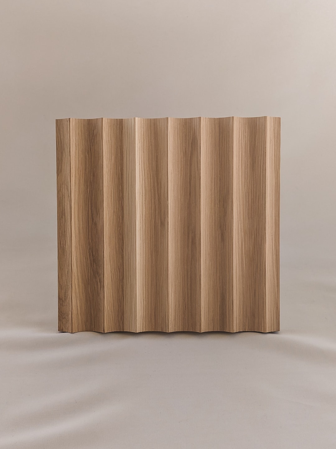 8 X 8 SAMPLES Fluted, Reeded, or Slat Wall Panels, Custom Sizes, Primed or White Oak Wall