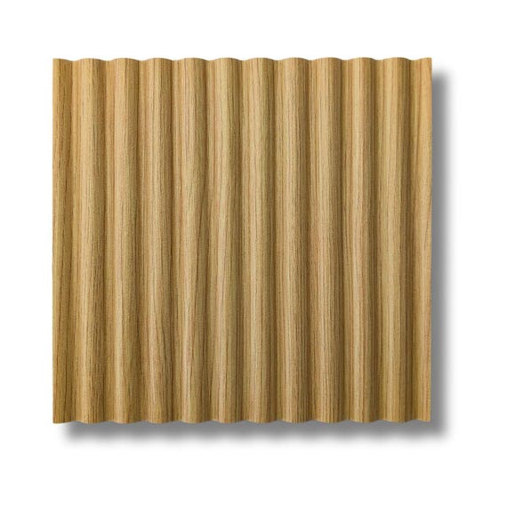 Reeded Wall Panels, Ribbed Wall Panel, Tambour Wall, 3/4