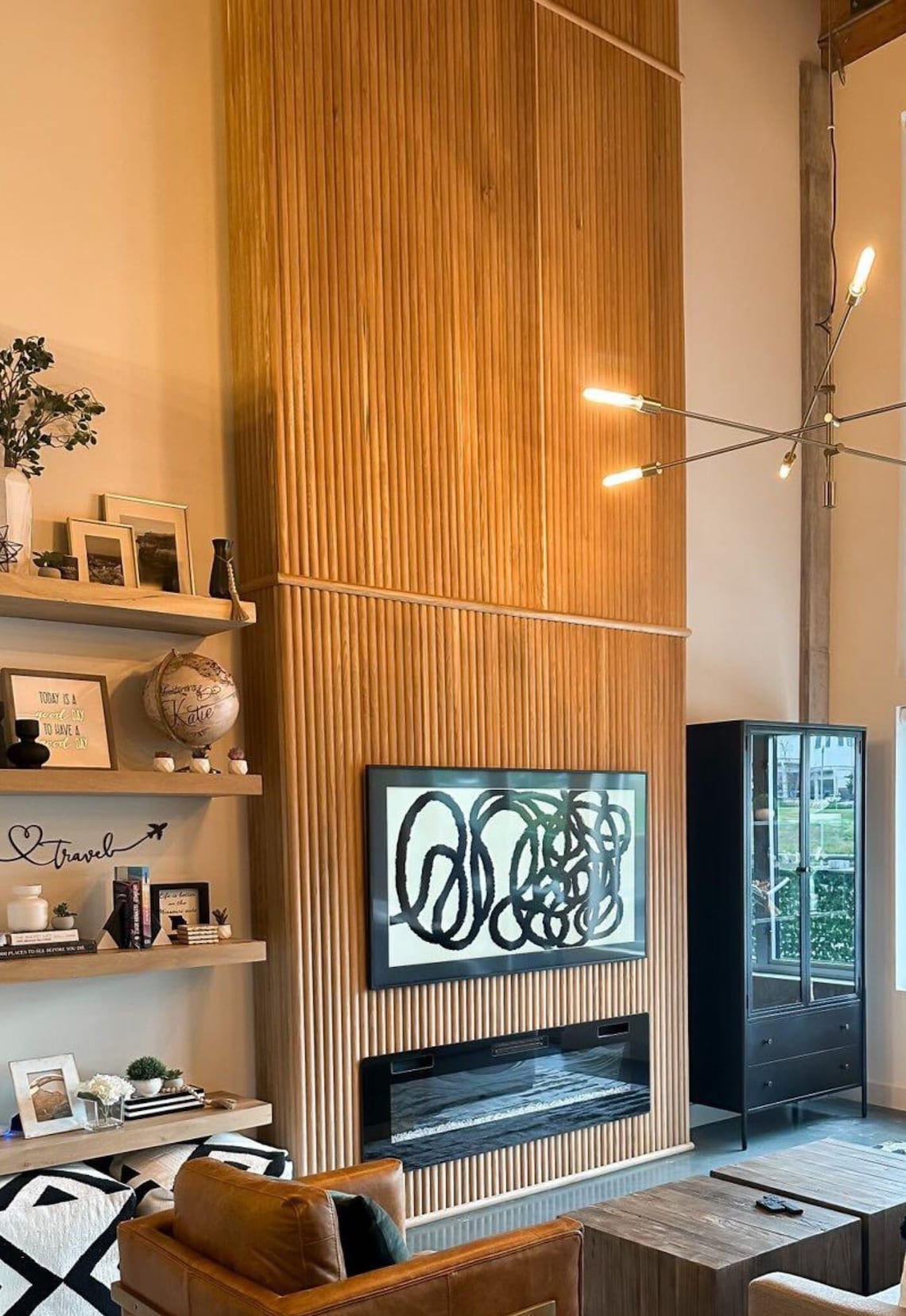 Reeded Wall Panels, 1-1/2