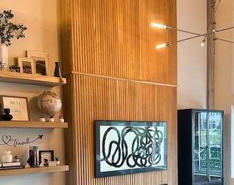 Reeded Wall Panels, 1-1/2