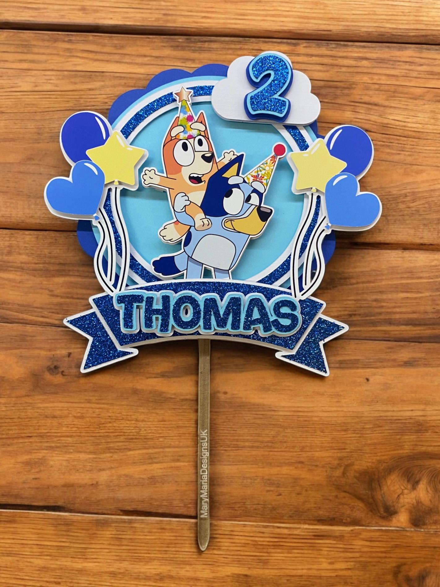 Personalised Children's Birthday Cake Topper