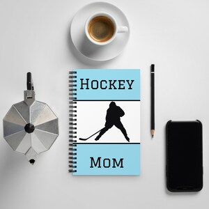 Hockey Mom Spiral Notebook
