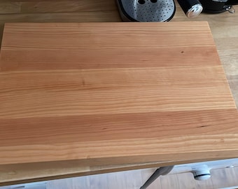 Classico tagliere in legno di ciliegio longitudinale / Realizzato su misura nelle dimensioni desiderate - nessun problema / Legno robusto / Fatto a mano / Accattivante