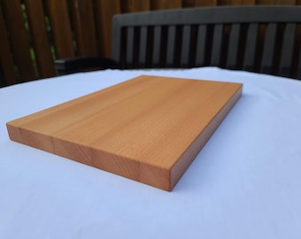 Tagliere per la colazione, tagliere per snack, tagliere per pasti leggeri in legno di faggio, elegante e raffinato