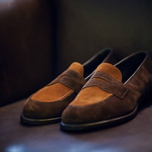 Men Luxury Suede Leather Moccasin Loafer Shoes