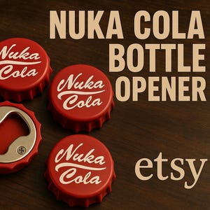 Apribottiglie Nuka Cola Fallout: regalo per gamer, articoli da bar post-apocalittici