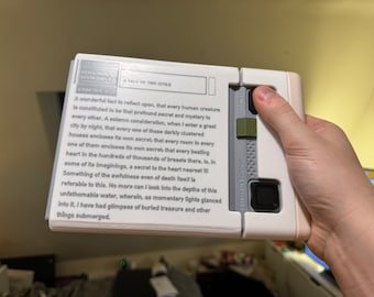 Customizable Starfield Dataslate: 3D Printed Datapad