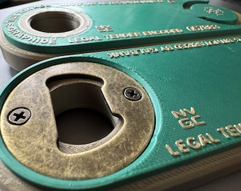 Starfield Credstick Bottle Opener – Collector’s Prop, Sci-Fi Gift, Bethesda Fan Collectible