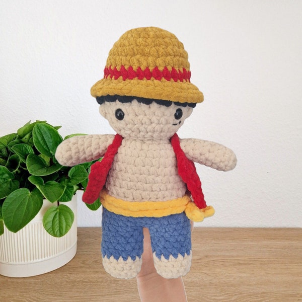 Plushie Monkey De Luffy ONE PIECE Friend