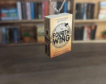 Custom Mini book necklace