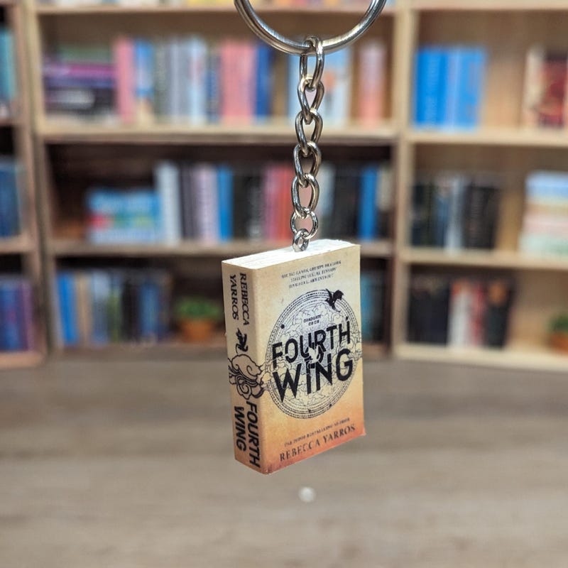 Custom Mini Book Keychain, Personalized Keepsake for Book Lovers, Perfect as a Thoughtful Gift for Friends and Family