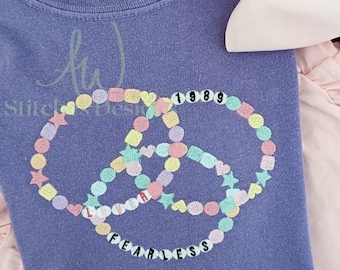 Friendship bracelet satin fill stitch machine embroidery design file