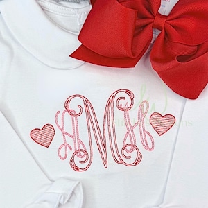 Heart mini sketch stitch embroidery design file