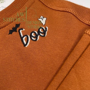 Halloween Fall Ghost Bat Mini Fill Stitch Machine Embroidery Design