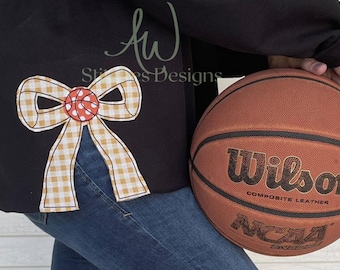 Diseño de aplique de lazo lateral para sudadera con estampado de baloncesto (descarga digital)