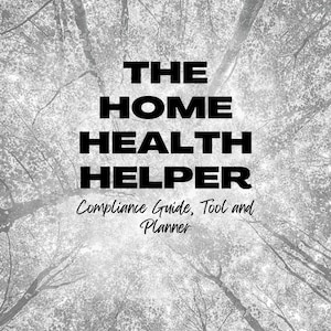 Home Health Nurse Ebook Digital Guide | Printable PDF Instant Download | RN Nurse Medicare Helper Digital Planner / Format UPDATED