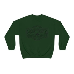 Old Fashioned Candy Canes Sweatshirt, Unisex Christmas Sweatshirt, Christmas Pajamas, Candy Canes Sweatshirt,Xmas