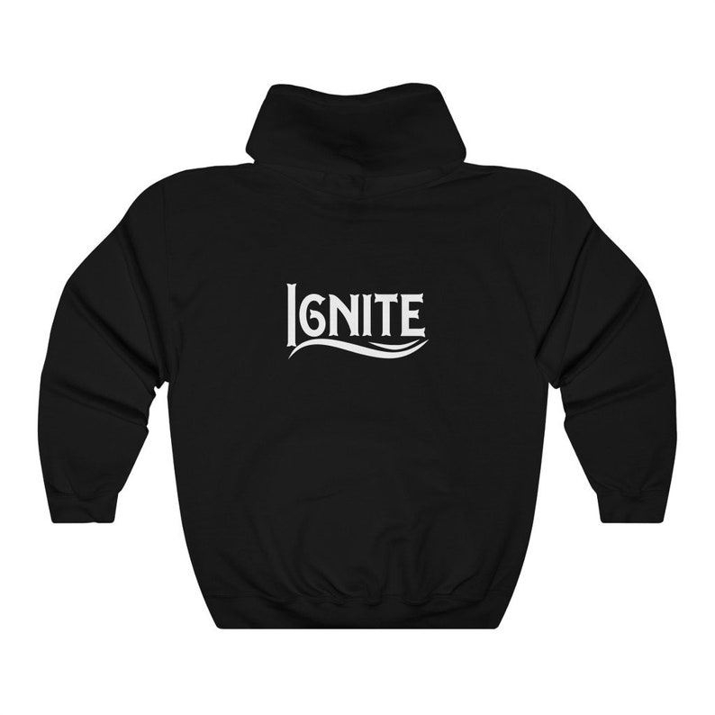 Shatter Me Merch / IGNITE Two Sided Unisex Heavy Blend Hooded Etsy UK