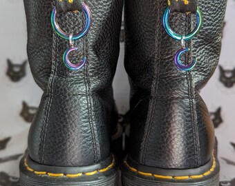 Rainbow celestial boot charms