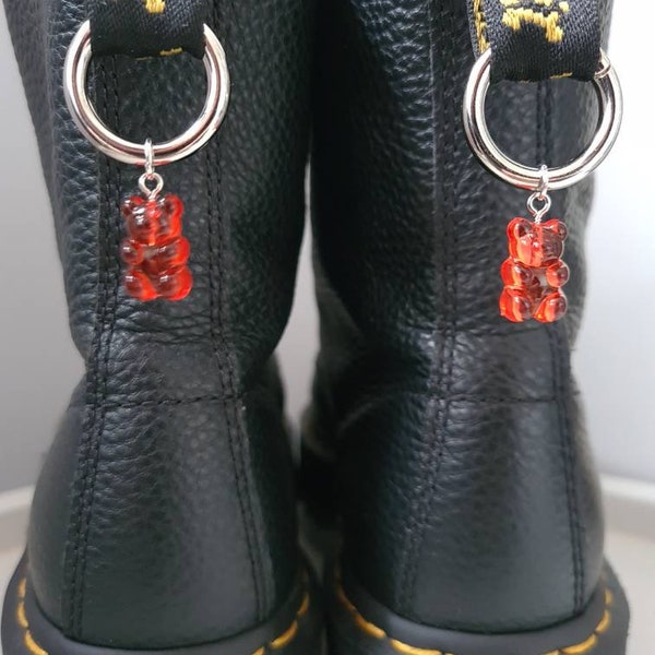 Gummy bear boot charms