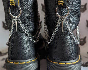 Handmade double chain boot chains