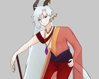 Digital Art Commissions - Single Character