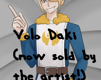 Pokemon Legends Volo Dakimakura Digital Files