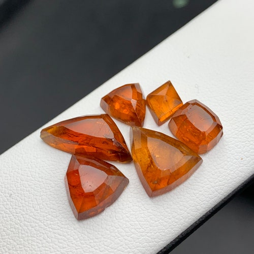 27 Cts Orange garnet rosecuts shops best for jewellery available for sale