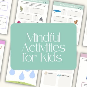Mindfulness Activities for Kids, Coping activities, Yoga, Mindfulness