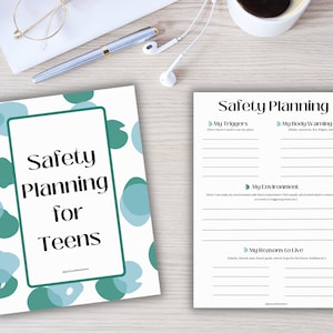 Safety Planning Packet for Teens; Safety Planning Worksheets