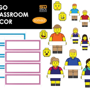 Lego Classroom Decor