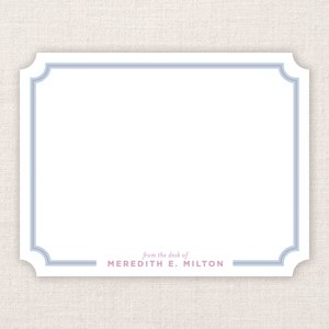 Custom Notecards with Envelopes | Custom Stationery | Multiple Colors | Ticket Shape