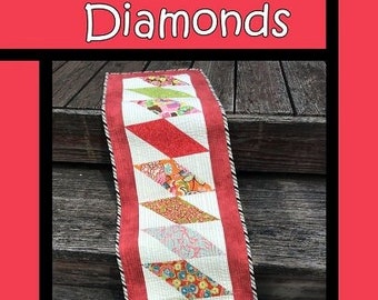 Diamonds Table Runner Pattern