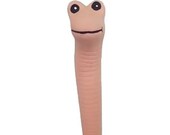 Willy Worm Novelty Pot Decoration & Water Sensor-Your Choice of 2 Sizes