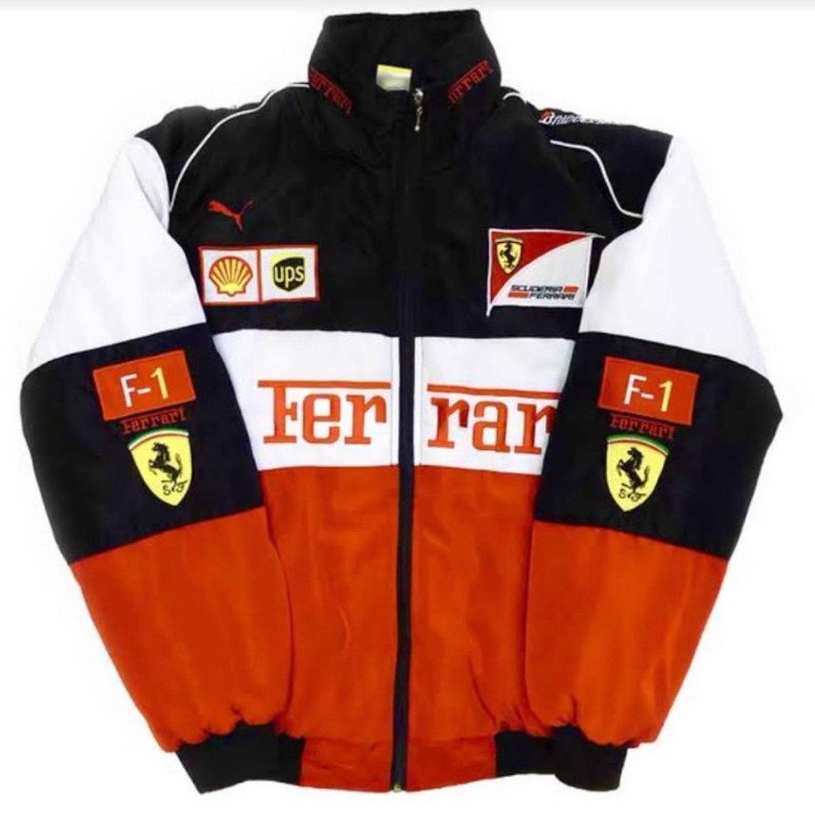 Nascar Jacket Ferrari / Vintage Racing Jacket / Vintage Bomber Jackets ...
