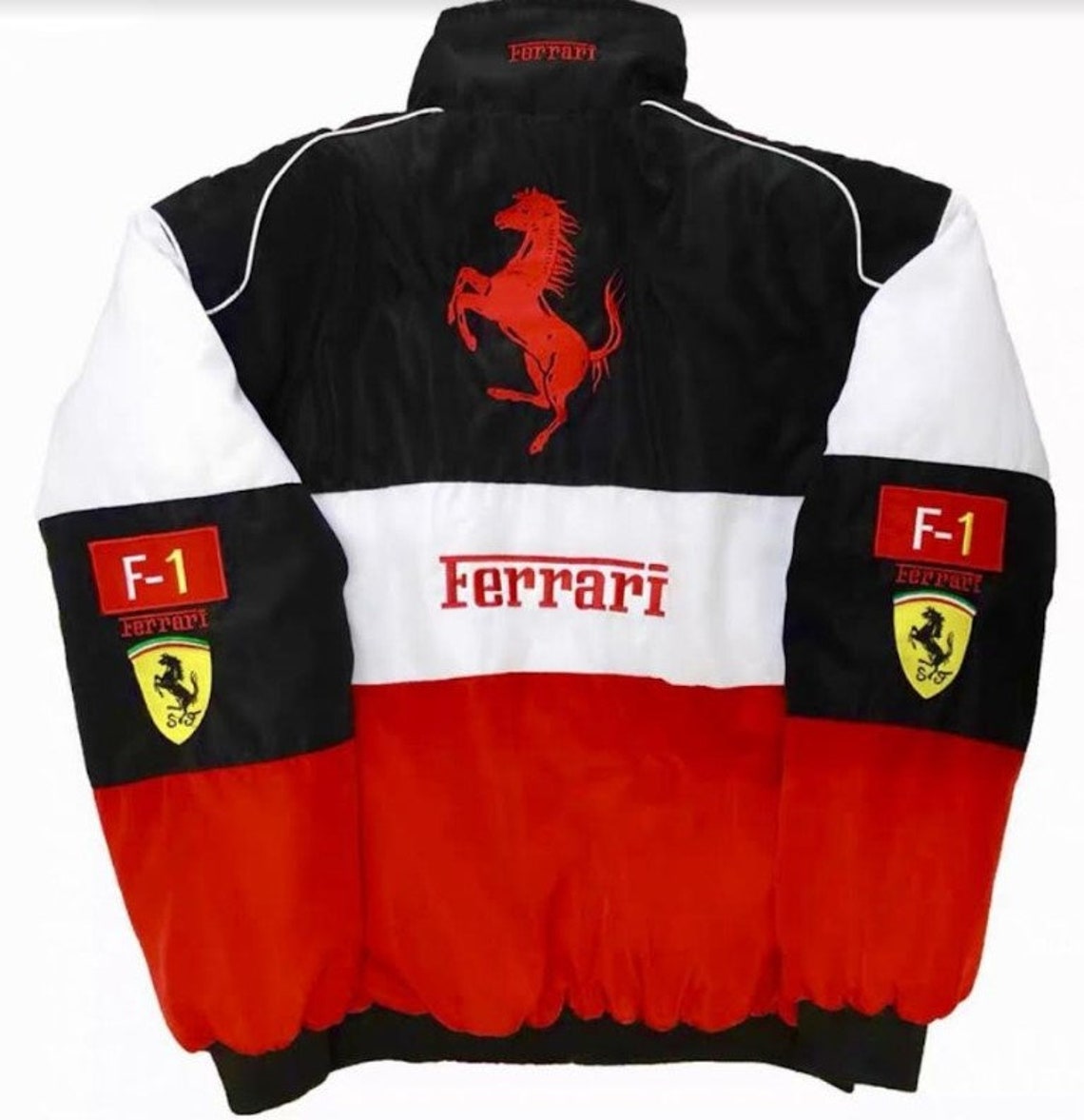 Nascar Jacket Ferrari / Vintage Racing Jacket / Vintage Bomber - Etsy