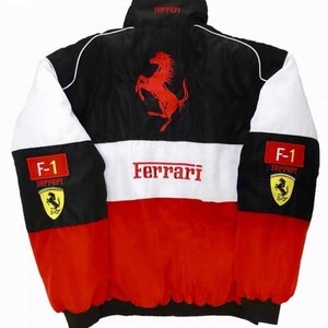 Nascar Jacket Ferrari / Vintage Racing Jacket / Vintage Bomber - Etsy