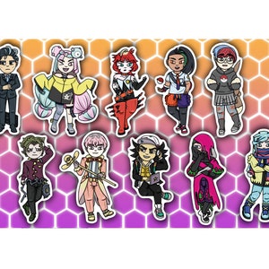 ポケモン スカーレット＆バイオレット ハンドメイドキャラクター ビニールステッカー