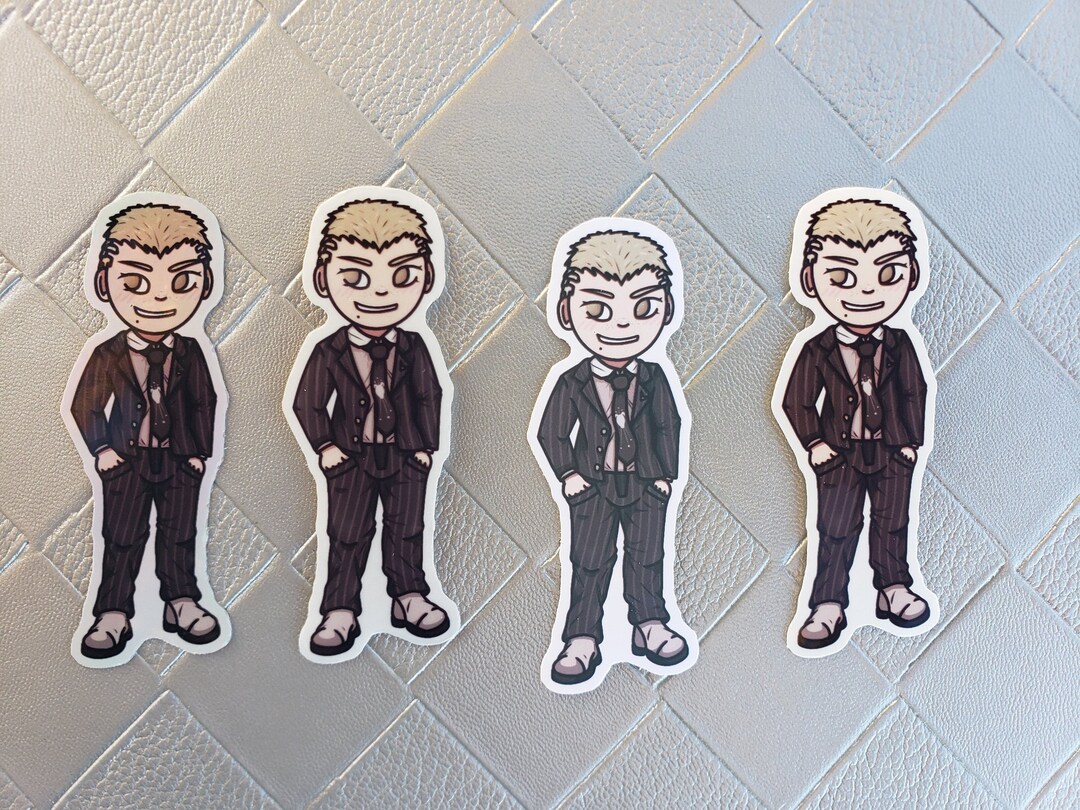 Fuyuhiko Kuzuryu Ultimate Yakuza Danganronpa 2 Vinyl Sticker Etsy