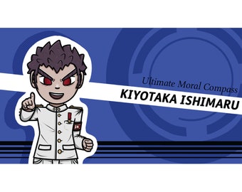 Pegatina de vinilo Kiyotaka Ishimaru Ultimate Moral Compass Danganronpa